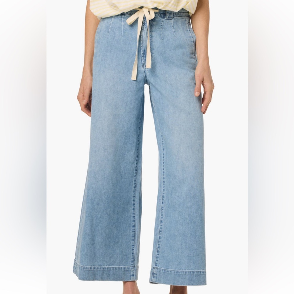 Joe's Jeans Light Blue Wide-Leg Denim